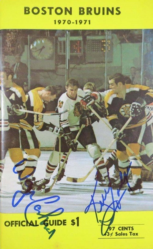 Frosty's Hockey World - Boston Bruins Jersey History: 1970-1971