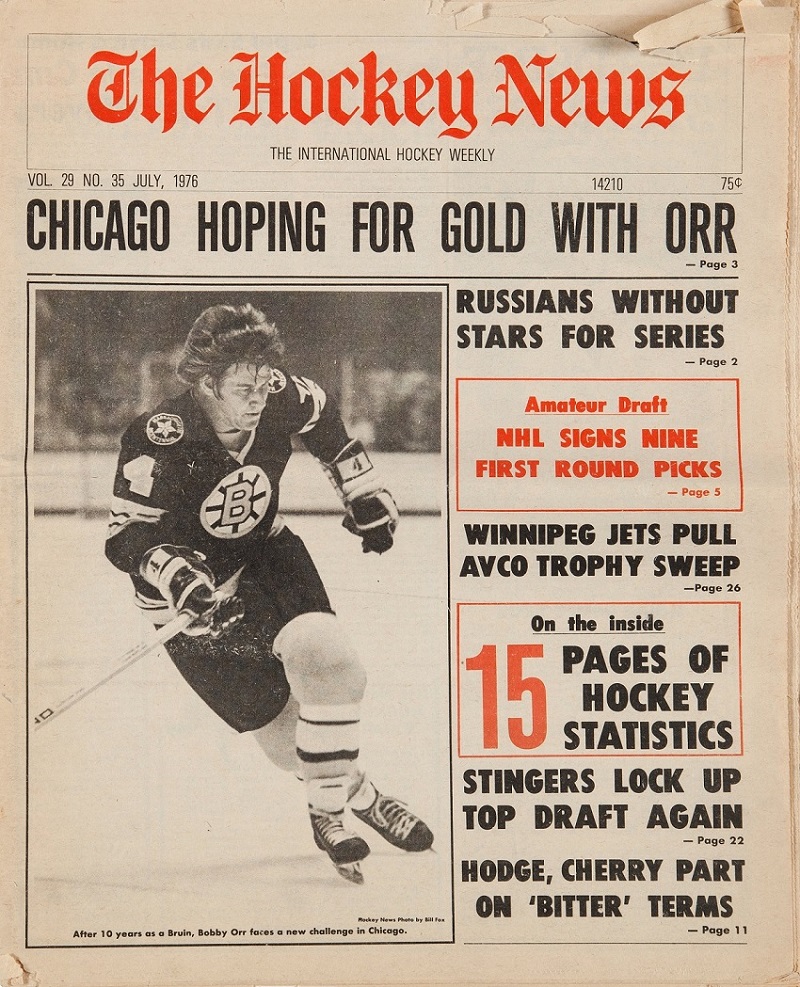 This Day In Hockey History-May 28, 1976-Houston Aeros Draft Bobby Orr –  This Day In Hockey History